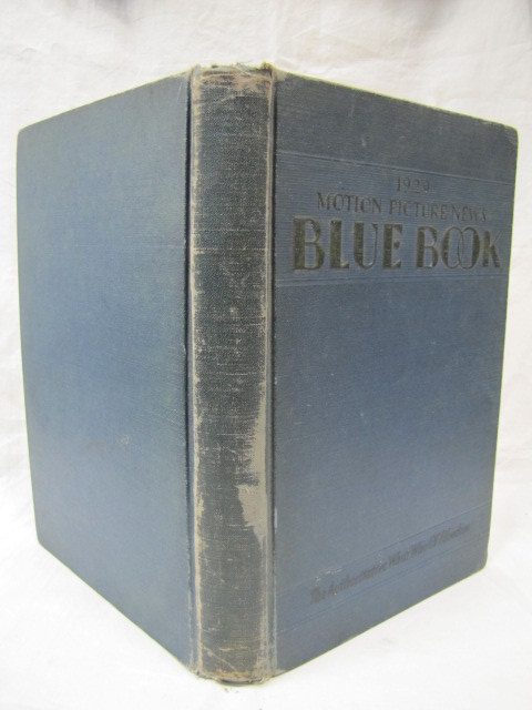 MOTION PICTURE NEWS INC: 1929 Motion Picture News Blue Book: The Authoritativ...