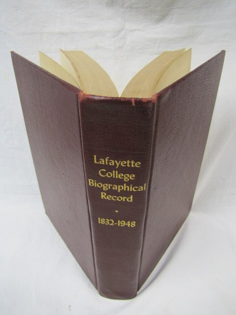 Hatch, Arthur D: Biographical Record of the Men of Lafayette College 1832-1948