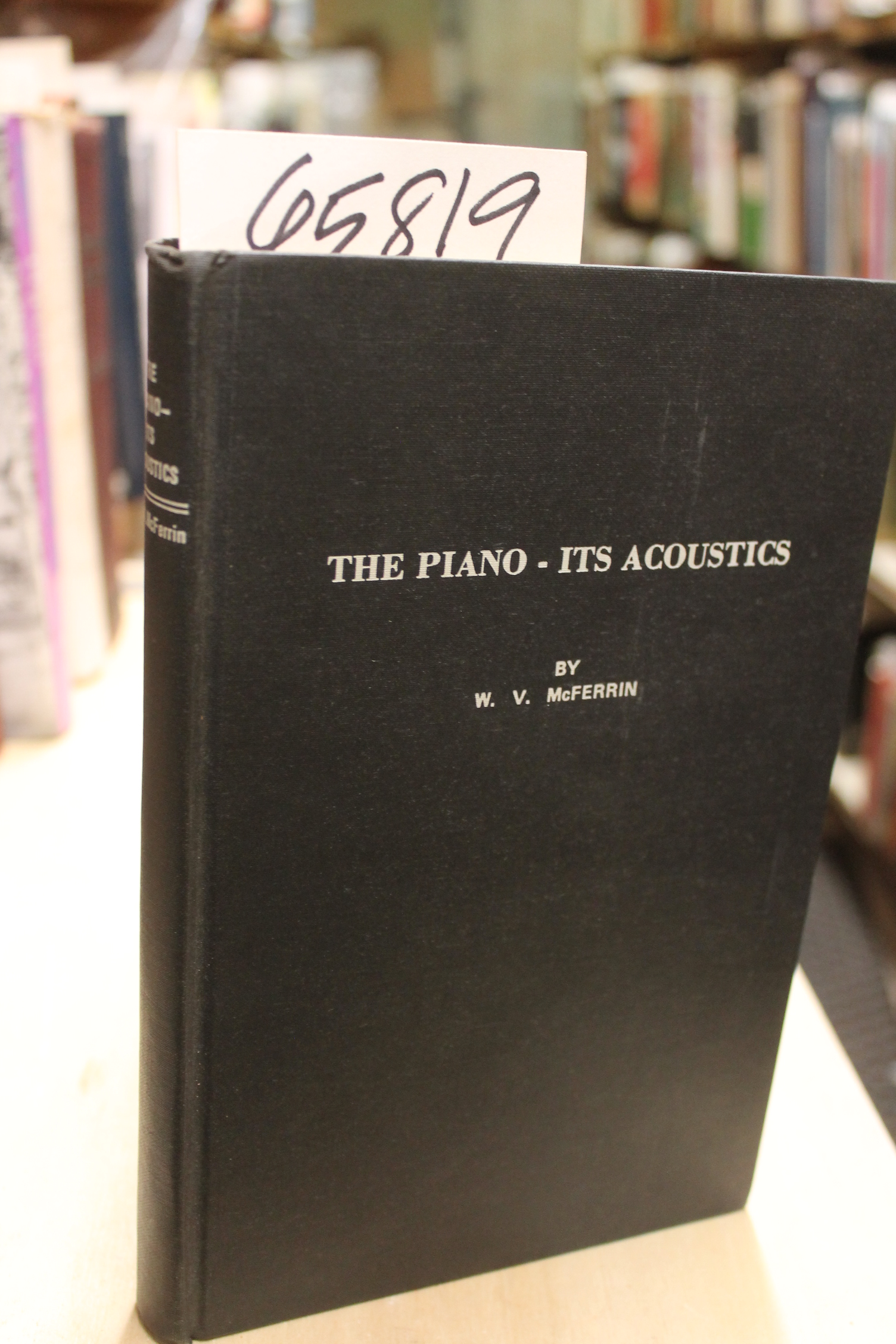 McFerrin, W.V.: The Piano - It's Acoustic