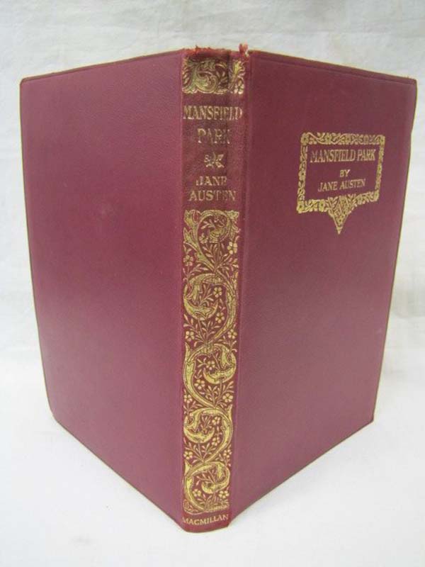 Austen, Jane: Mansfield Park 1926 ILL. HUGH THOMSON leather Austen, Jane: Mansfield Park 1926 ILL. HUGH THOMSON leather