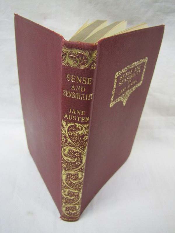Austen, Jane: Sense and Sensibility 1926 leather