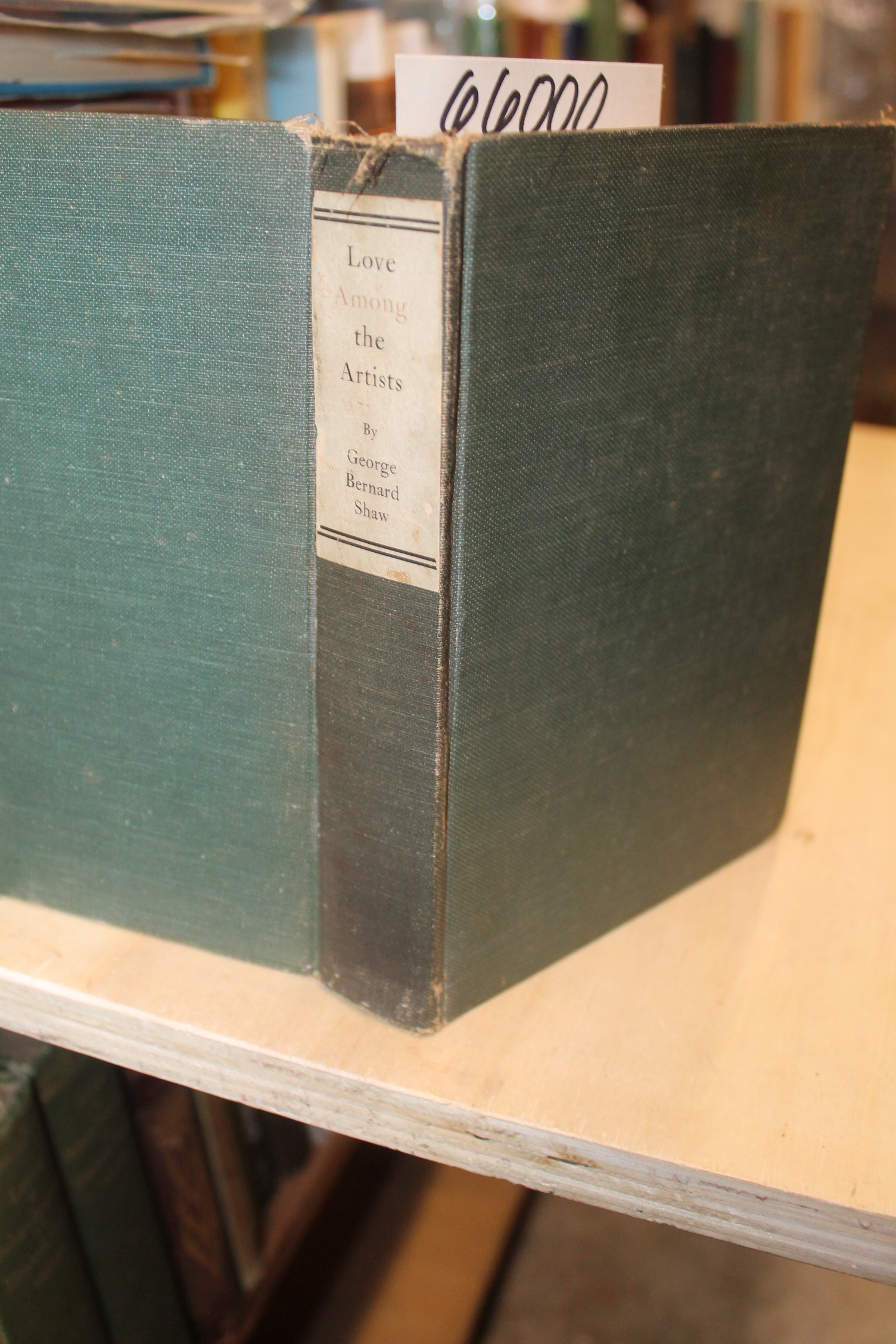 Shaw, George Bernard: Love Among the Artists