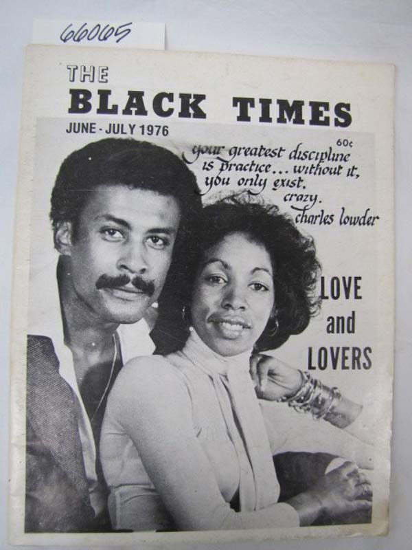 RHODES, WILLIAM C. ENTERPRISES INC: The Black Times June - July 1976 (A New D...