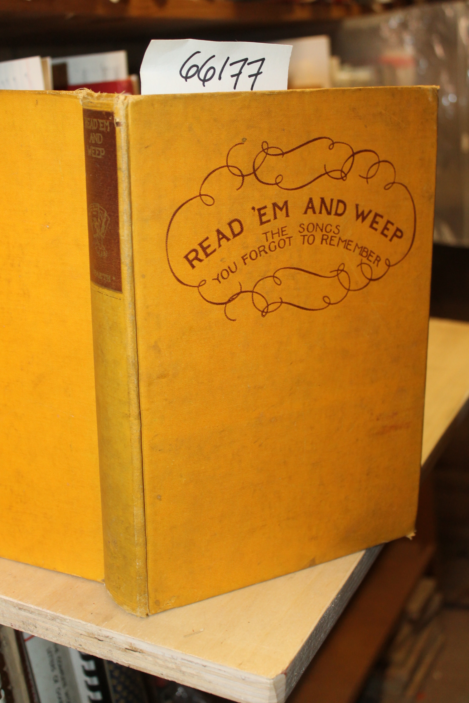 Spaeth, Sigmund: Read 'em & Weep (The Songs you forgot to Remember)
