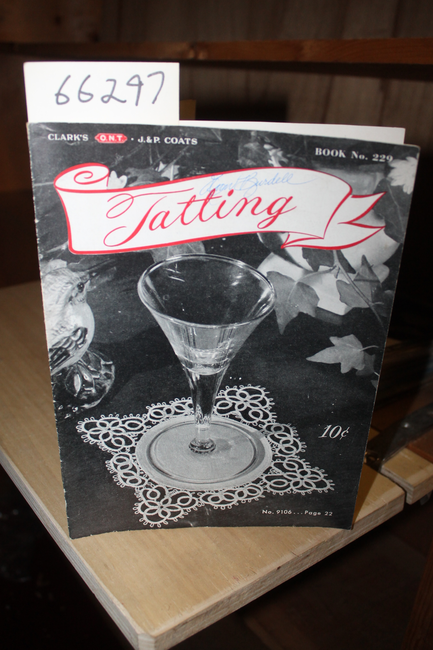 SPOOL COTTON COMPANY: Tatting Book No.. 229
