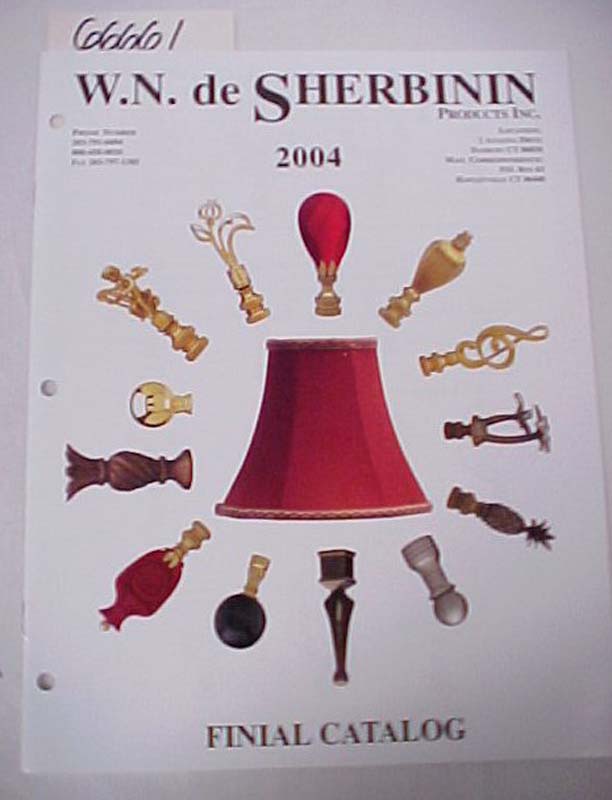 W.N. de Sherbinin Products Inc: W.N. de Sherbinin Products Inc - 2004 Finial ...