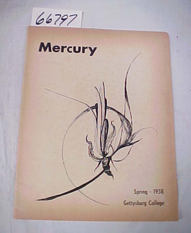 Gettysburg College: Mercury Spring Issue May 1958 Gettysburg College