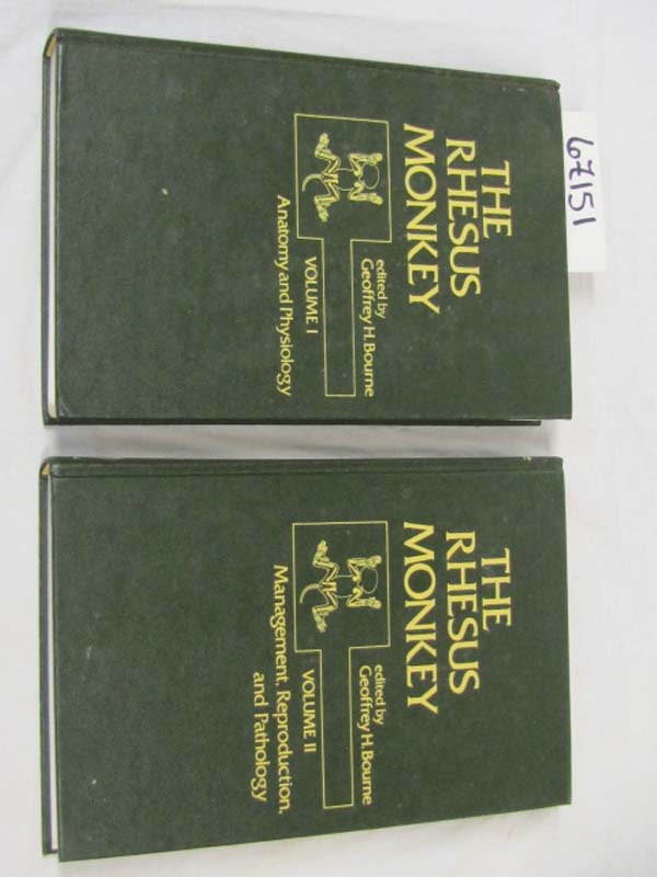 Bourne, Geoffrey H.: The Rhesus Monkey Vol I & II