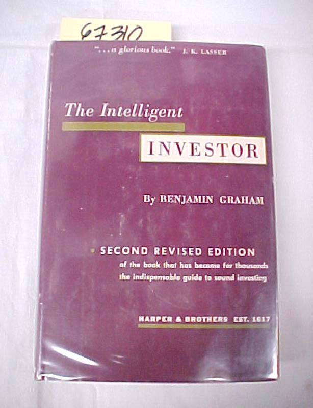 Graham, Benjamin: The Intelligent Investor  A book of Practical Counsel VG