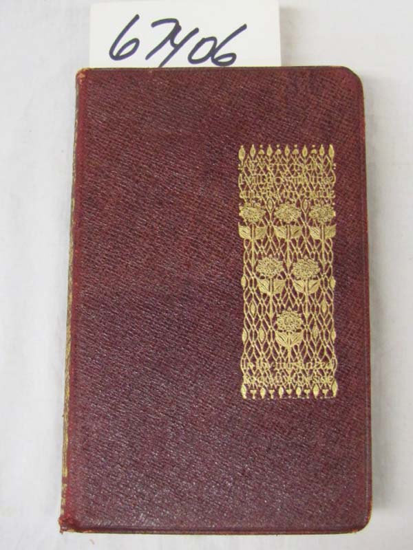 Austen, Jane: Mansfield Park 1906, Dent, London, maroon leather Austen, Jane: Mansfield Park 1906, Dent, London, maroon leather