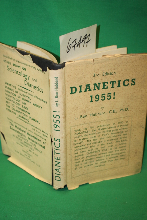 Hubbard, L. Ron: Dianetics, the Modern Science of Mental Health 1955 ! 3rd ed...
