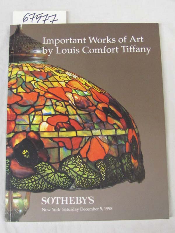 Sotheby's: Sothebys Sale 7233 Important Works of Art by Louis Comfort Tiffany...