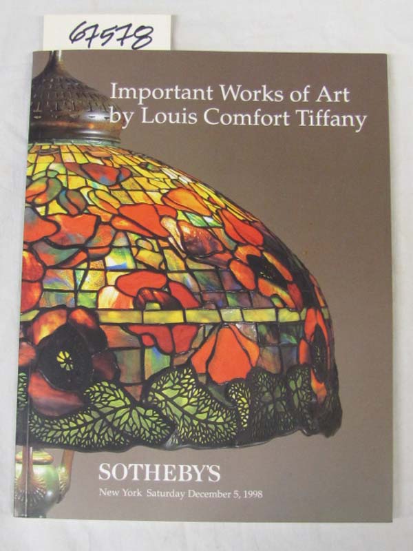 Sotheby's: Sothebys Sale 7233 Important Works of Art by Louis Comfort Tiffany...