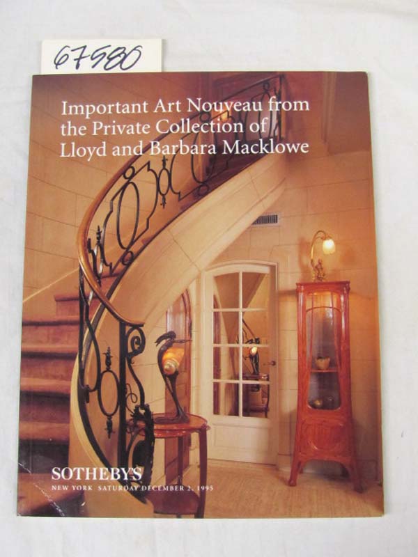 Sotheby's: Sothebys Sale 6785 Lloyd & Barbara Macklowe Collection  Dec 2, 199...