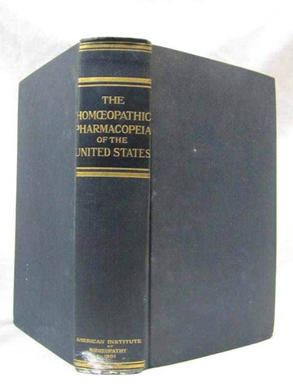 CLAPP, OTIS: Homoeopathic Pharmacopeia of the United States