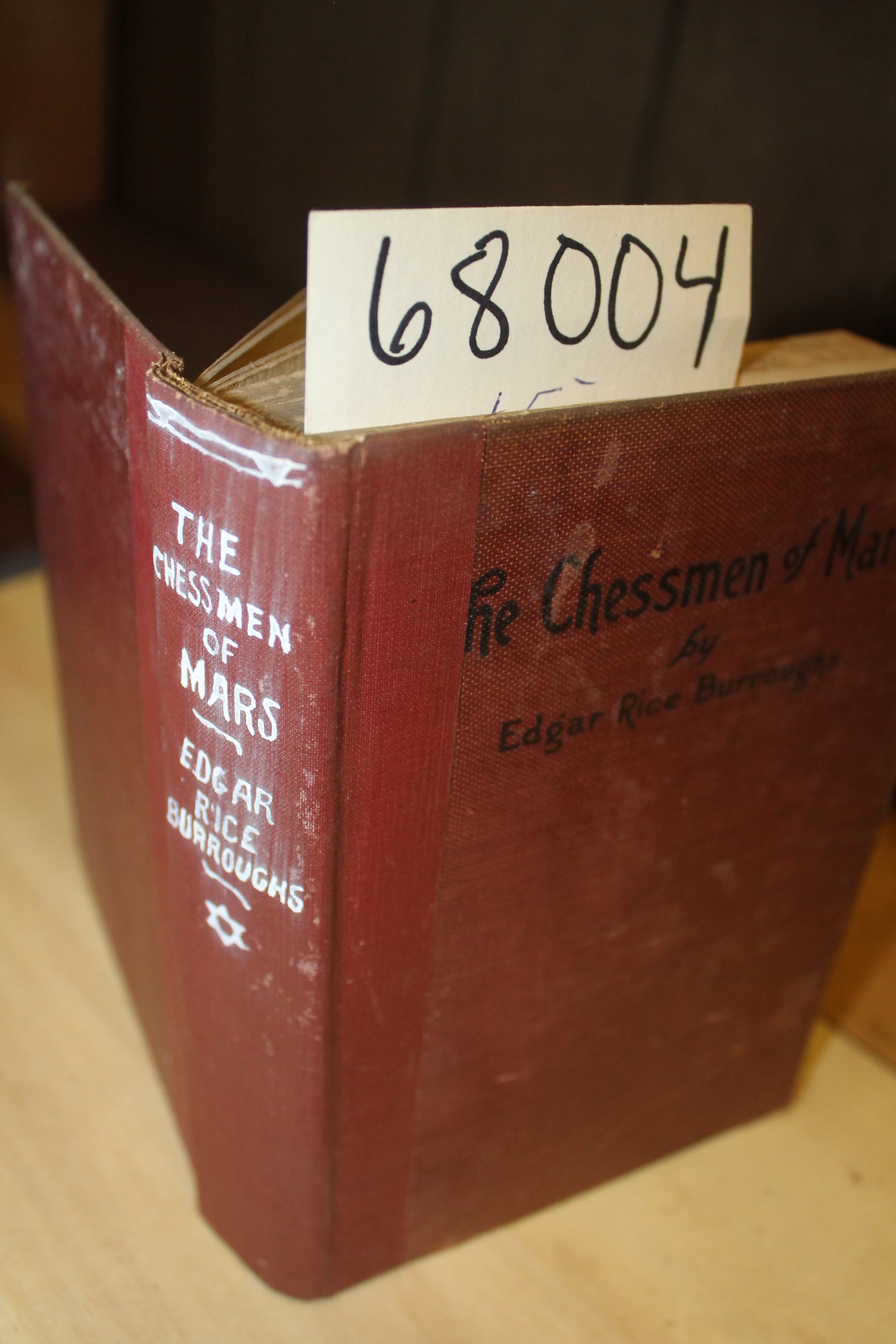 Burroughs, Edgar Rice: The Chessmen of Mars