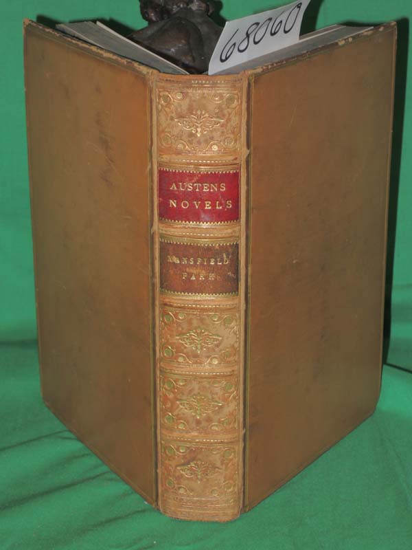 Austen,Jane: MANSFIELD PARK;A NOVEL 1885 leather