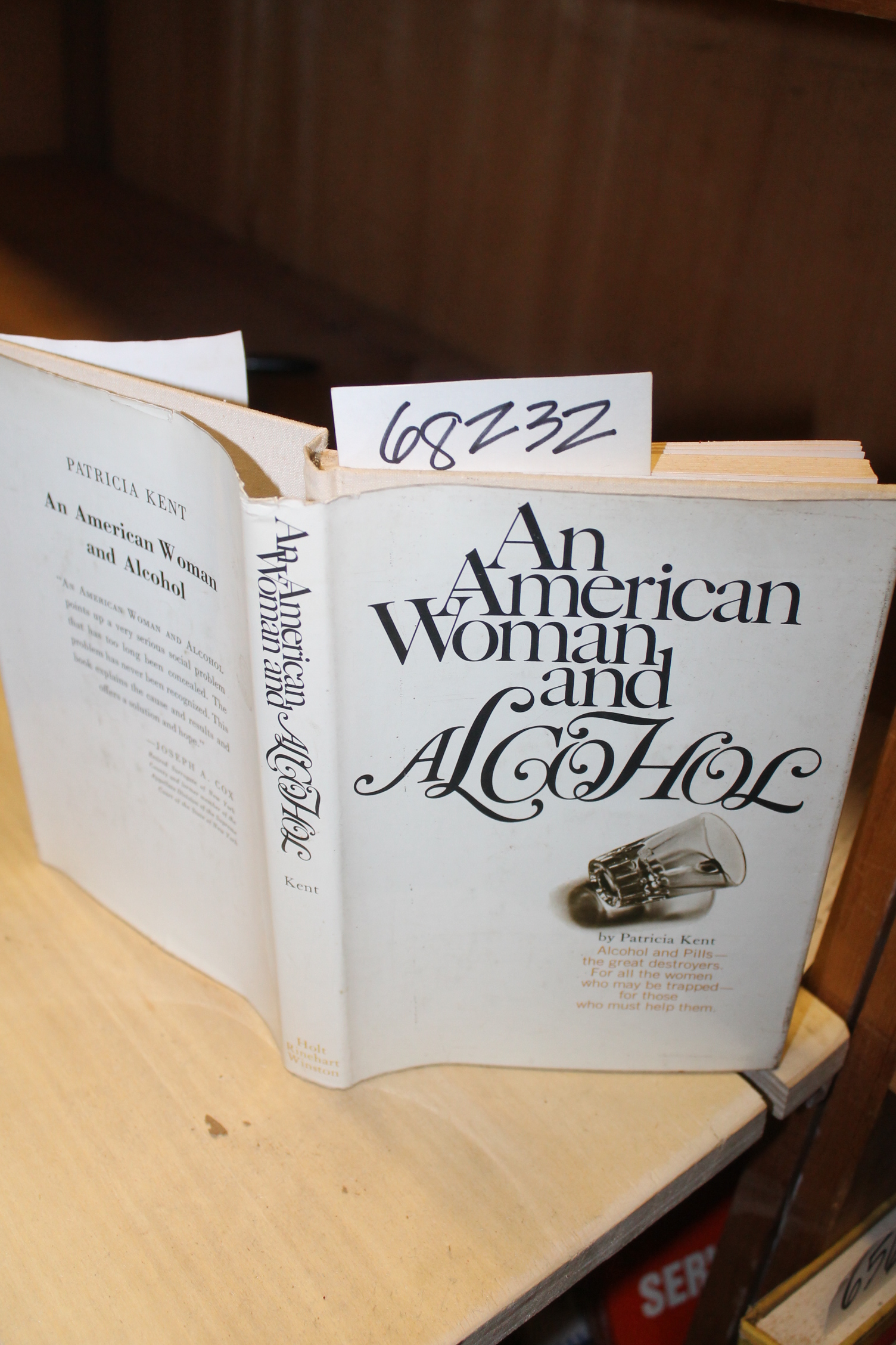 KENT, Patricia: An American Woman and Alcohol