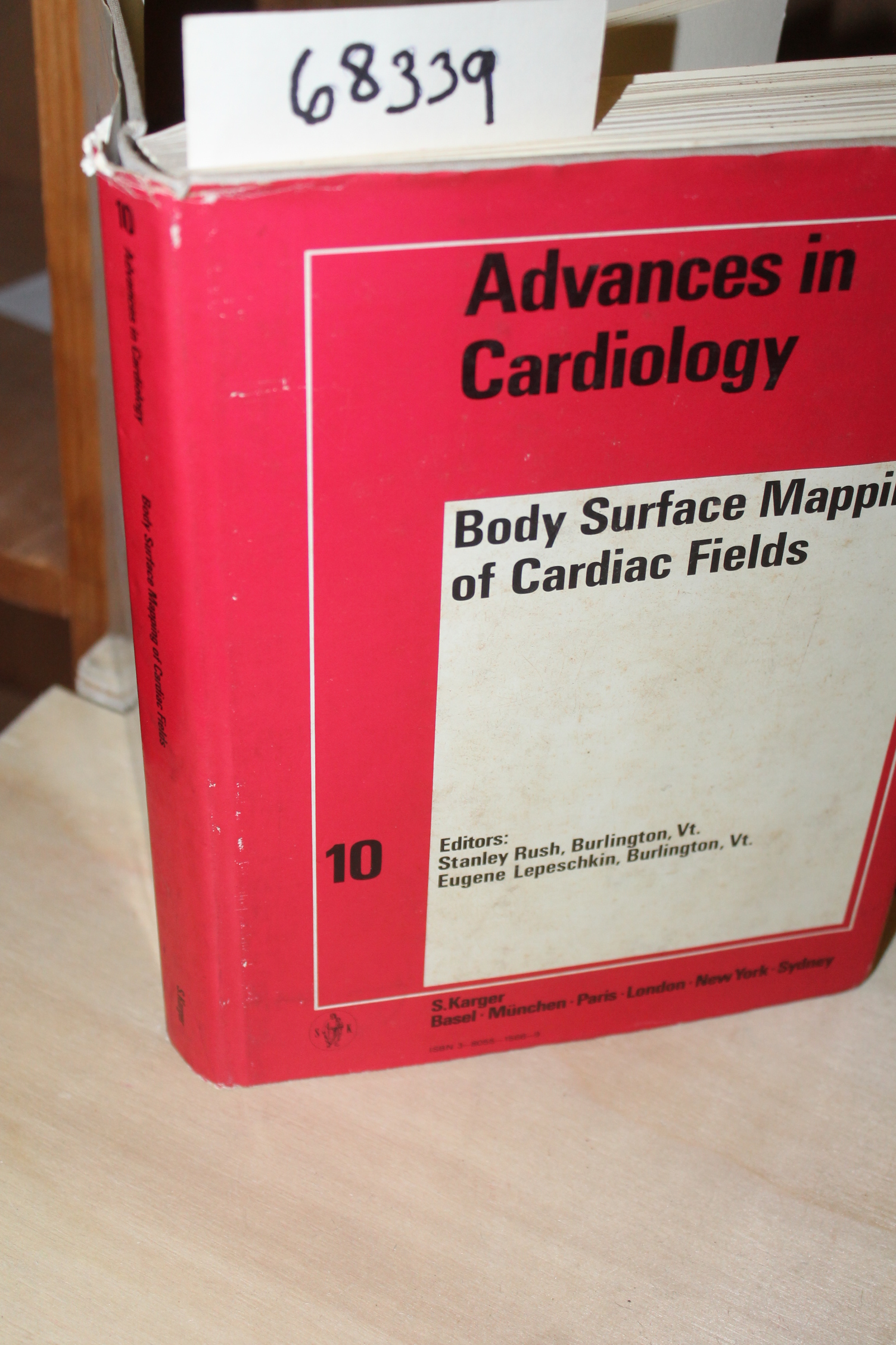 Lepeschkin, E, S Rush and J S Borer:: Body Surface Mapping of Cardiac Fields...