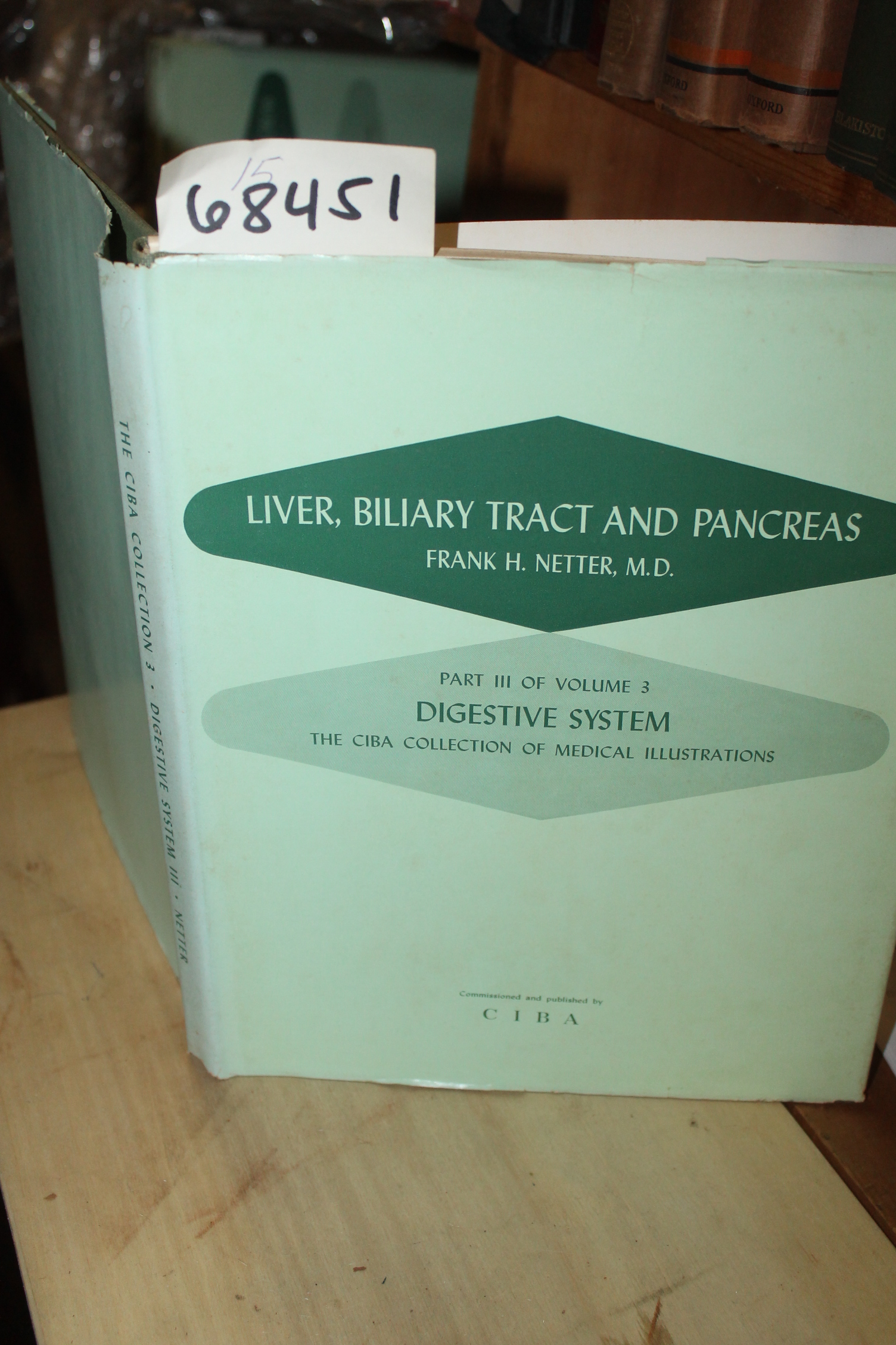Netter, Frank H. M.D.: CIBA Collection of Medical Illustrations - Part 3 of V...