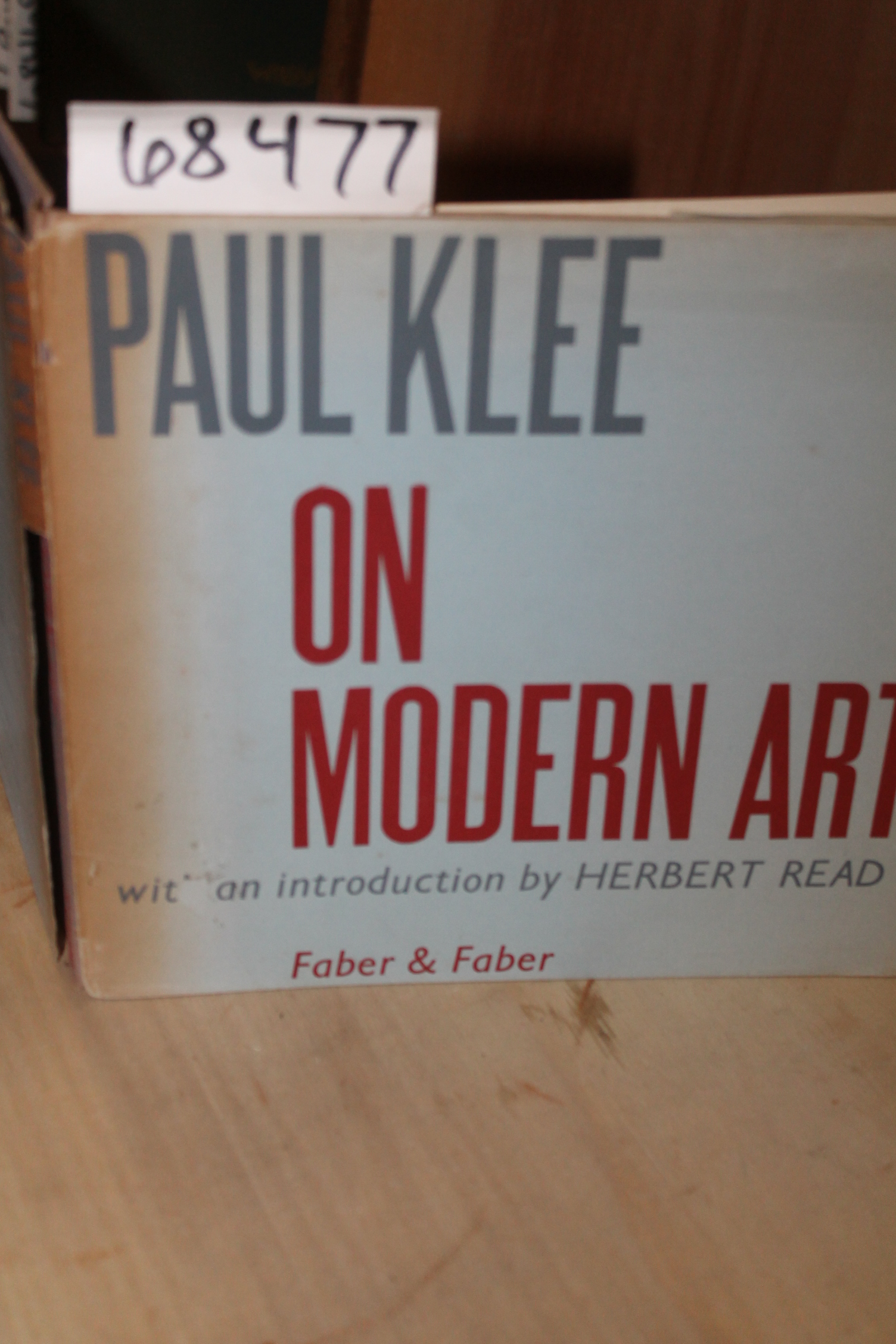 Klee, Paul: Paul Klee on Modern Art