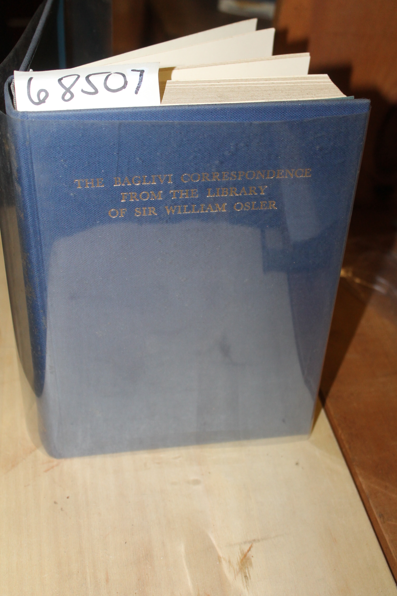 Schullian, Dorothy M.: The Baglivi Correspondence from the Library of Sir Wil...