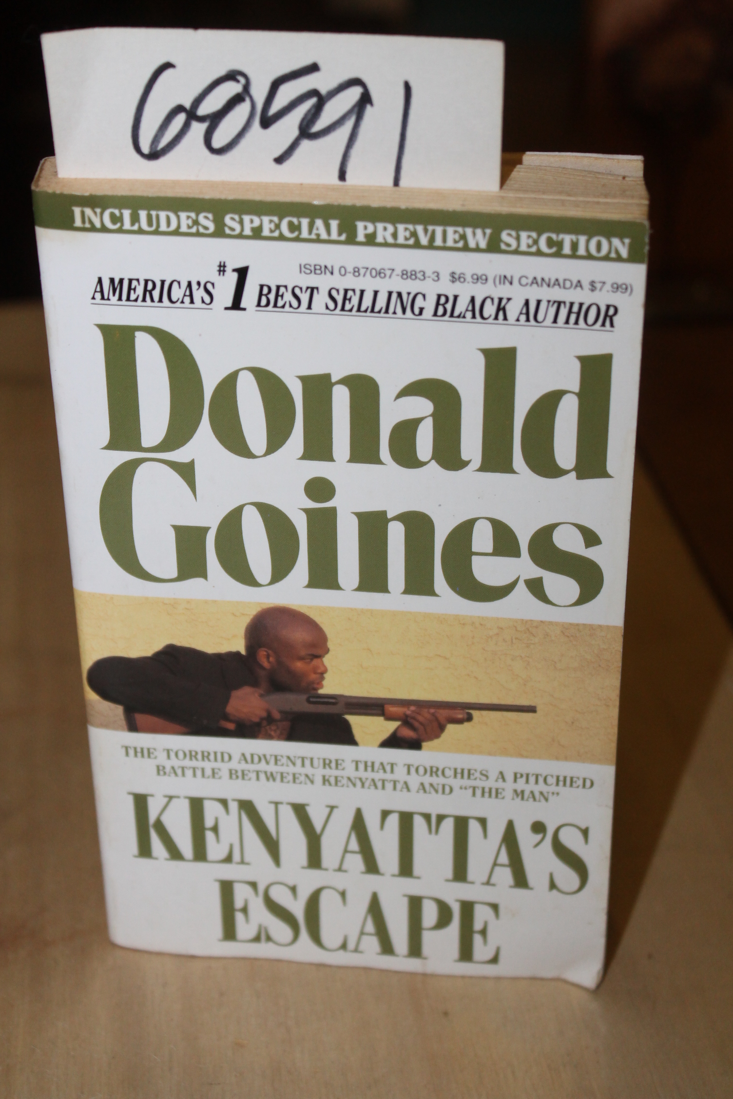 Goines, Donald: Kenyattas Escape