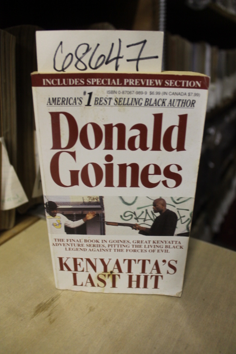 Goines, Donald: Kenyattas Last Hit