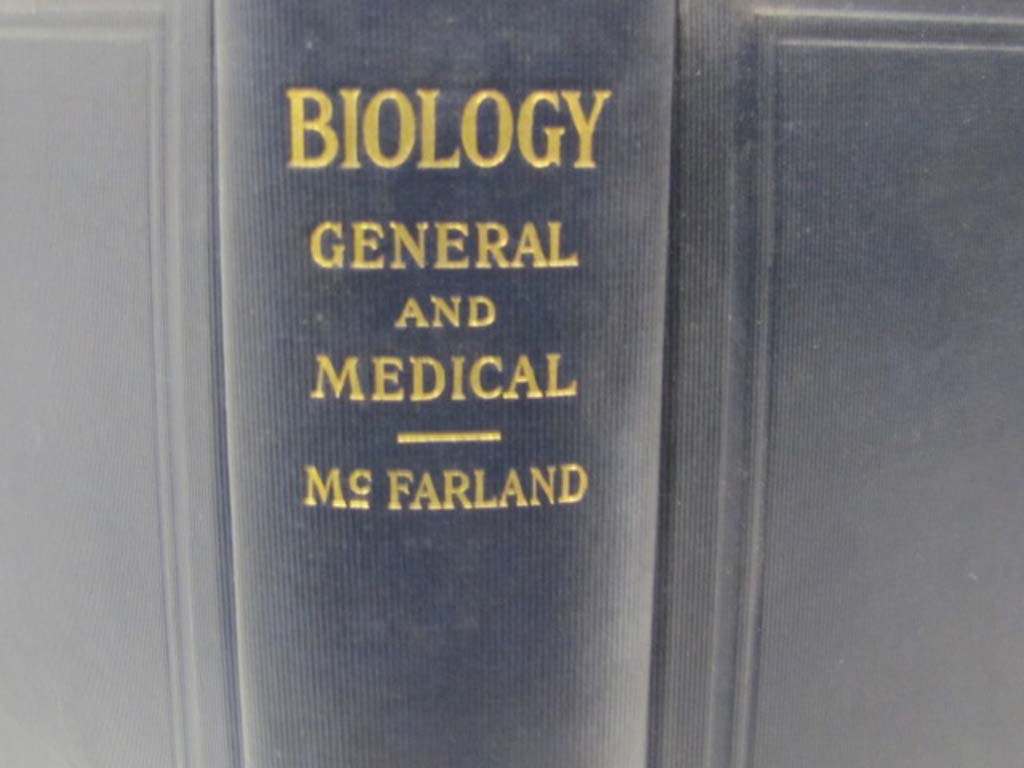 McFarland, Joseph, M. D.: Biology General and Medical