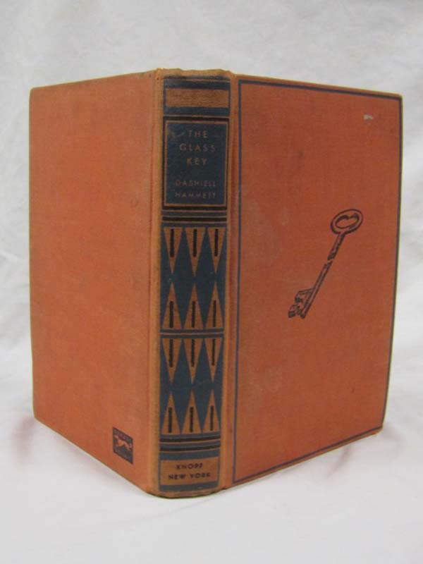 Hammett, Dashiell: THE GLASS KEY Fourth printing May 1931 before publication;