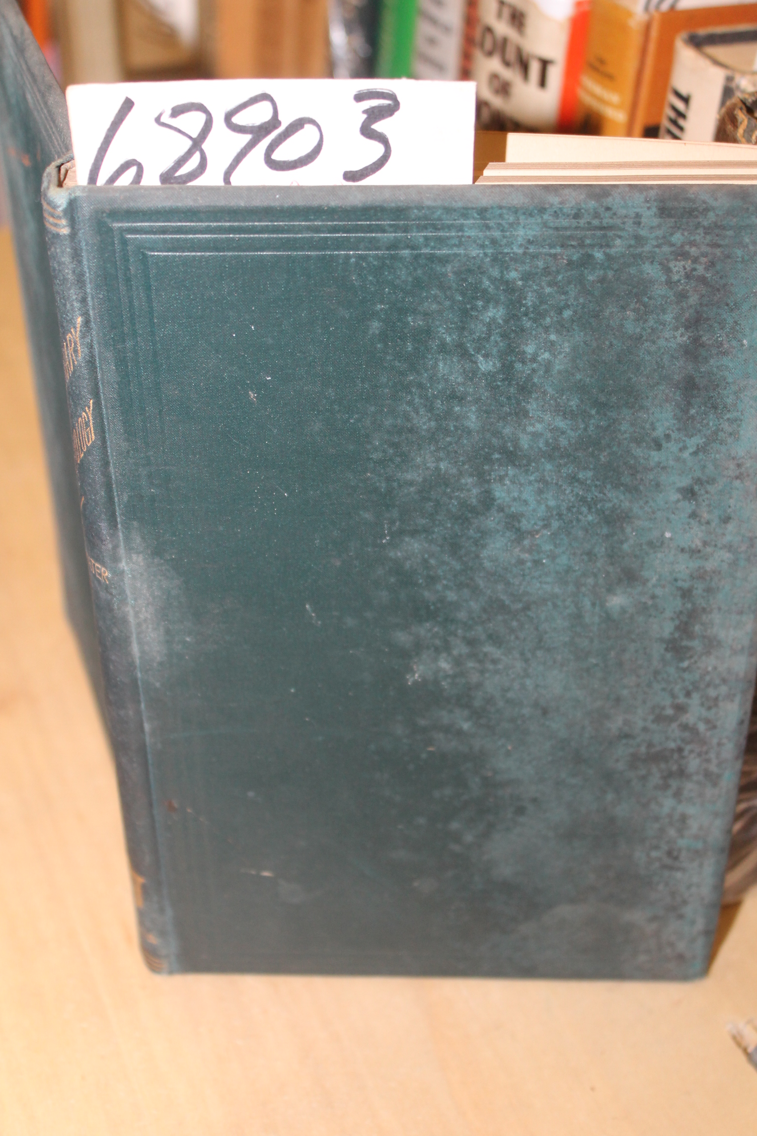 Van Mater, Geo. G M.D., D. V. S.: Text Book of Veterinary Ophthalmology