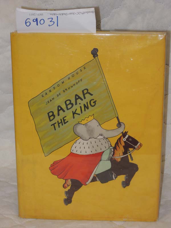 de Brunhoff, Jean: Babar the King VERY GOOD