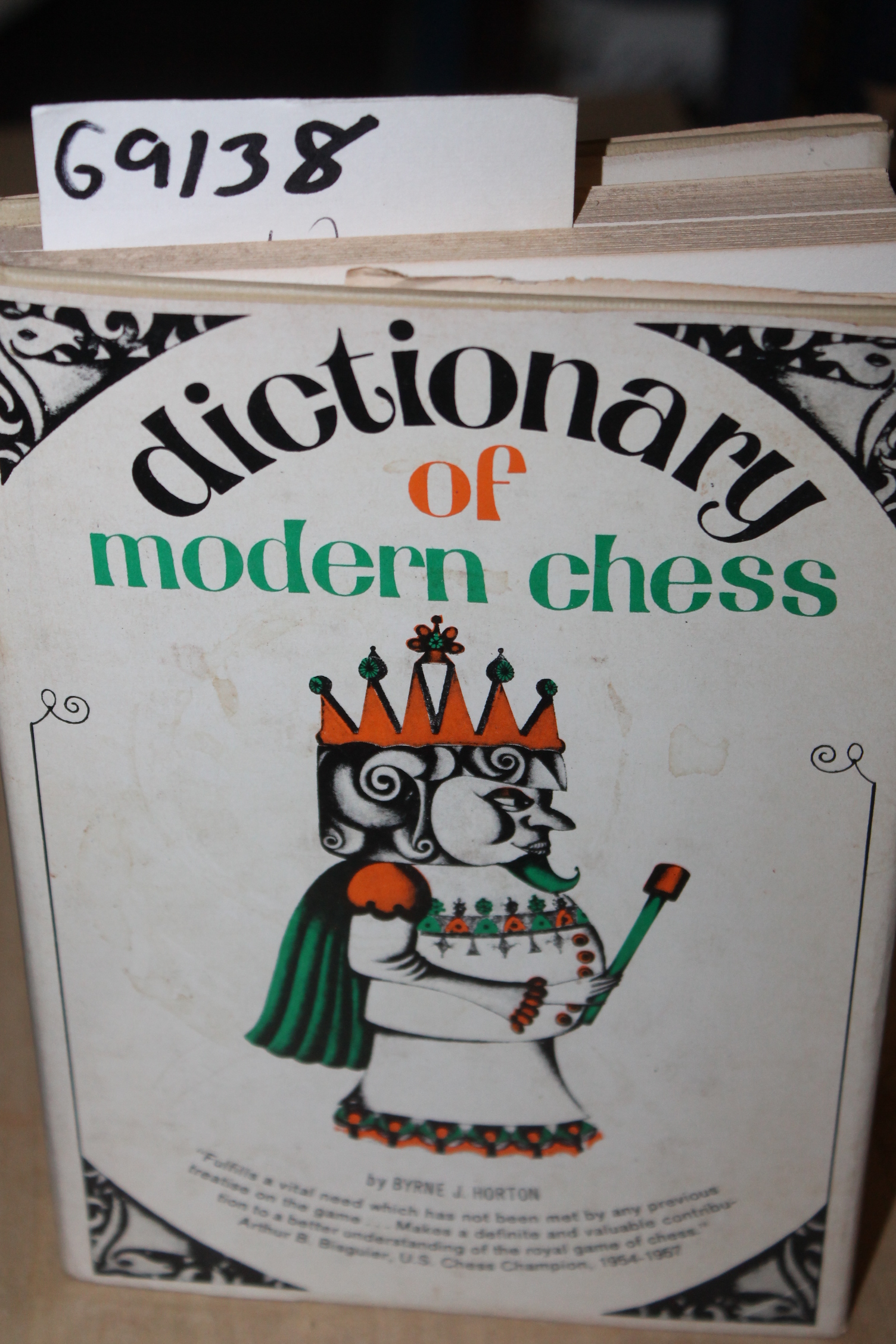 Horton, Byrne: Dictionary of Modern Chess