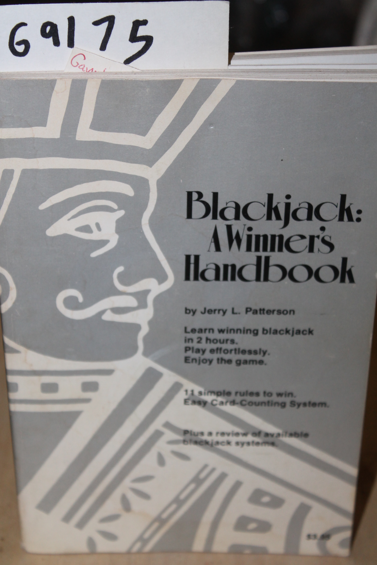 Patterson, Jerry: Blackjack: A Winner's Handbook
