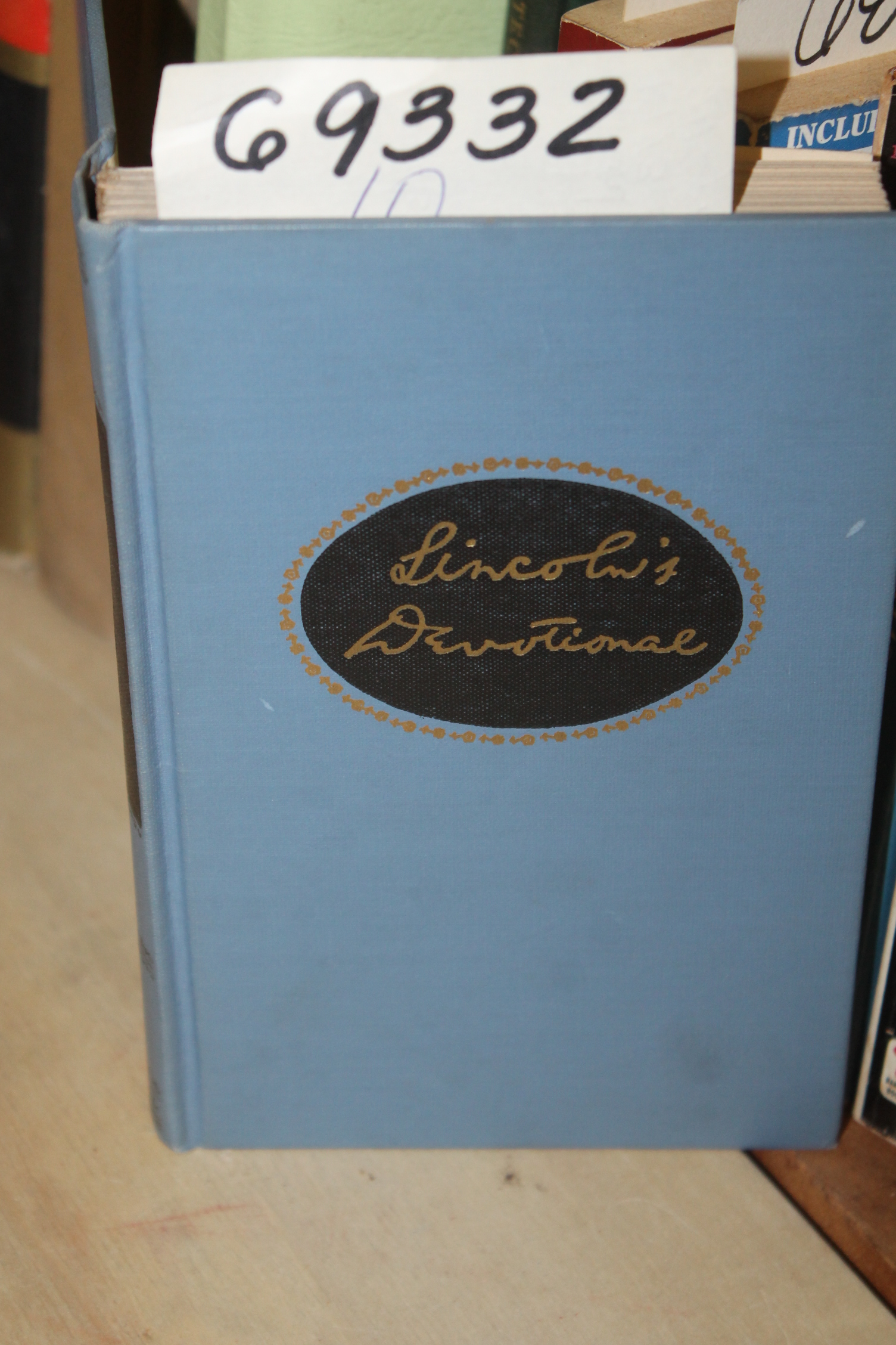 Sandburg, Carl: Lincoln's Devotional
