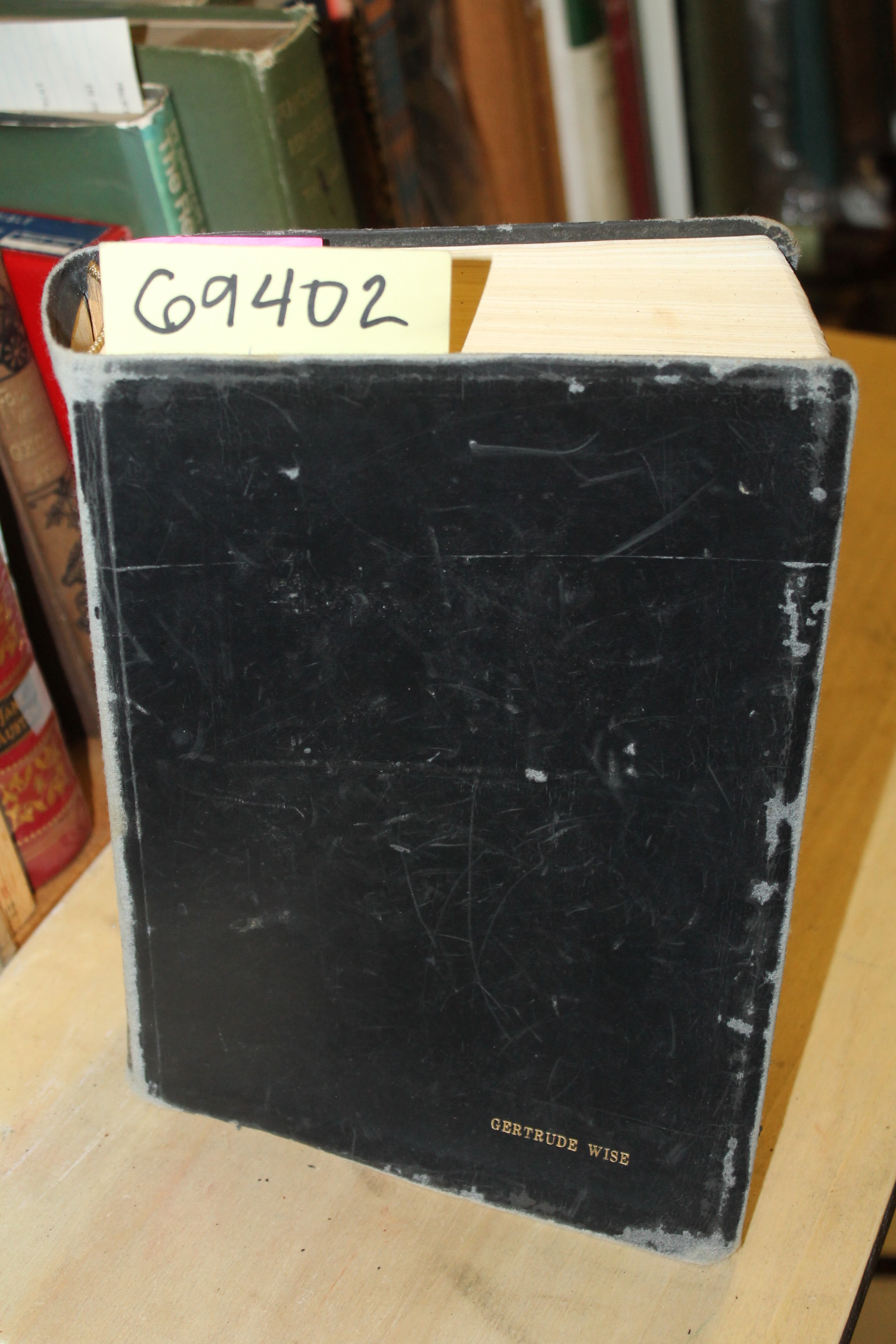 Wise, Gertrude: The Holy Bible