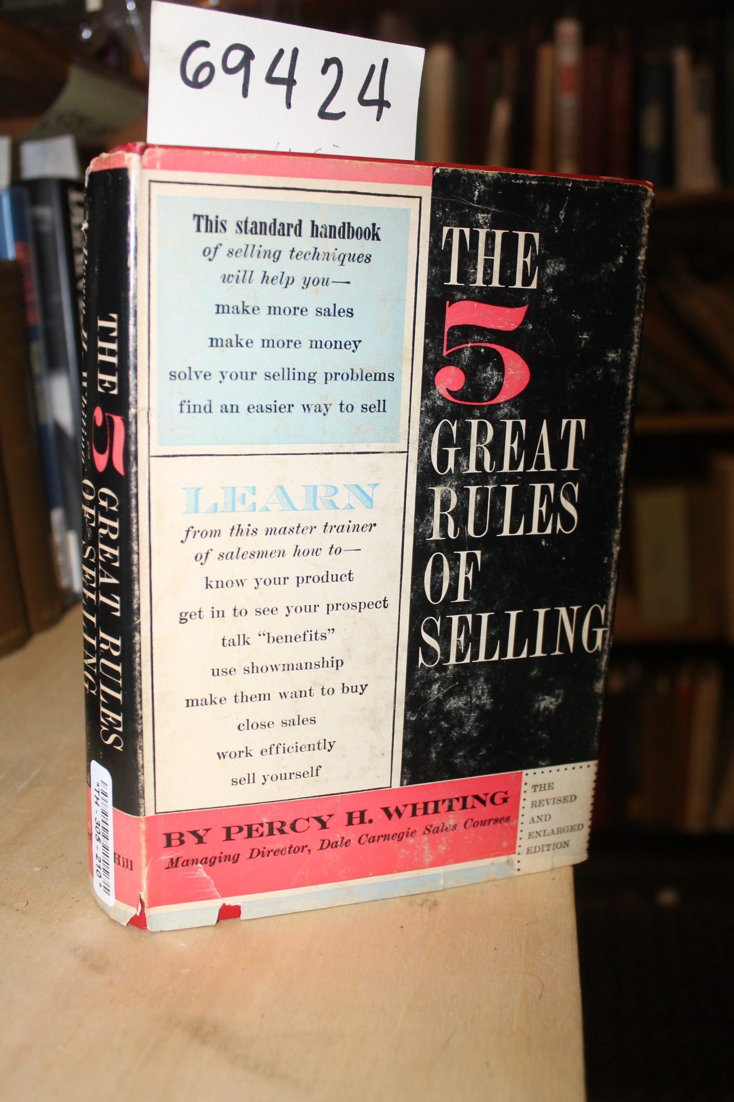 Whiting,Percy H.: The 5 Great Rules of Selling