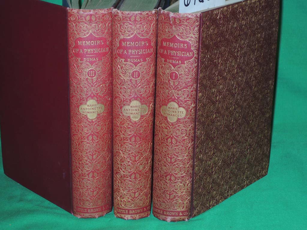 Dumas, Alexandre: Memoirs of a Physician Volume 1-3