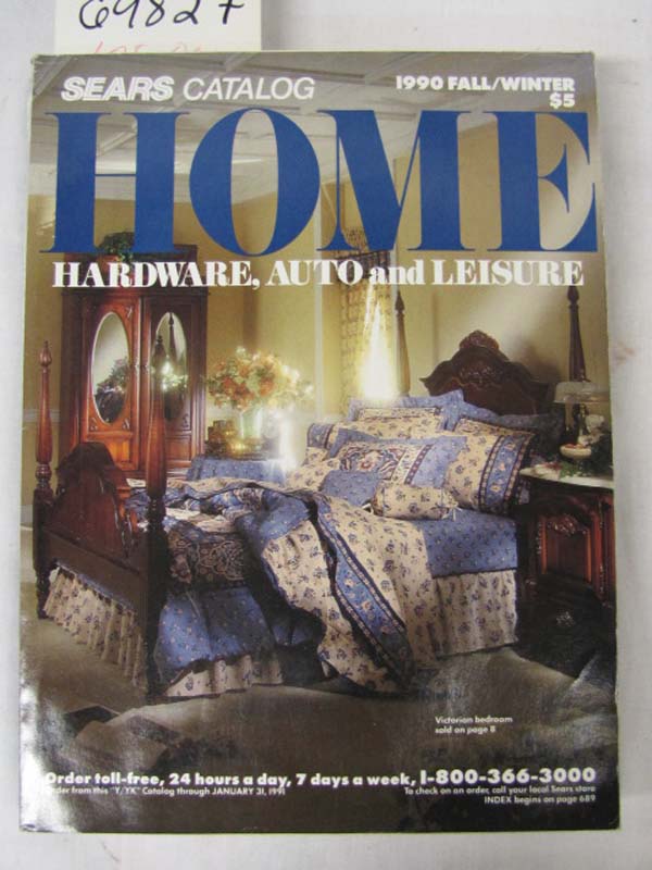 Sears Roebuck: Sears Home Hardware Auto and Leisure Fall/Winter Catalog 1990