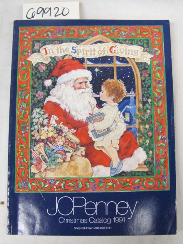 J C Penney: J C Penney Christmas Catalog 1991