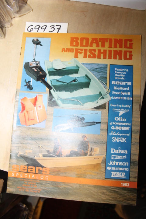 Sears Roebuck: Sears Boating and Fishing 1983