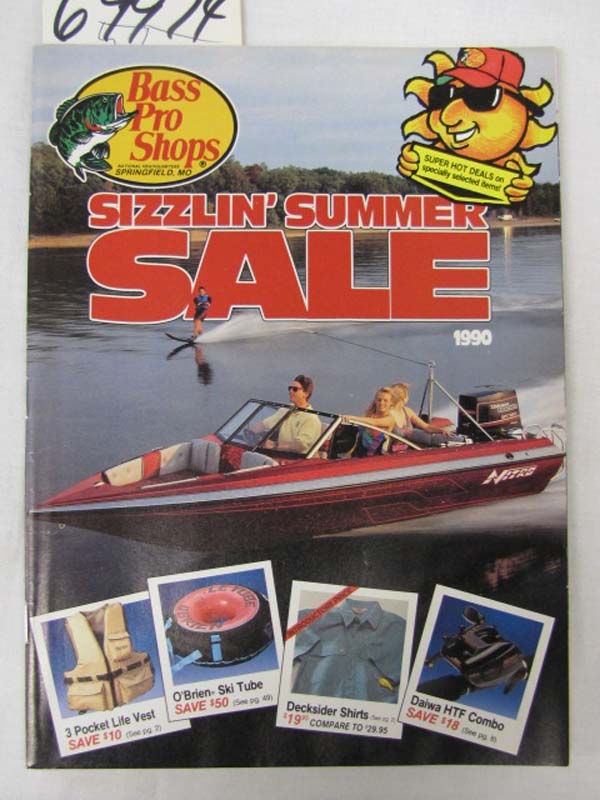 Morris, Johnny: Bass Pro Shops Sizzlin' Summer Sale 1990 Catalog