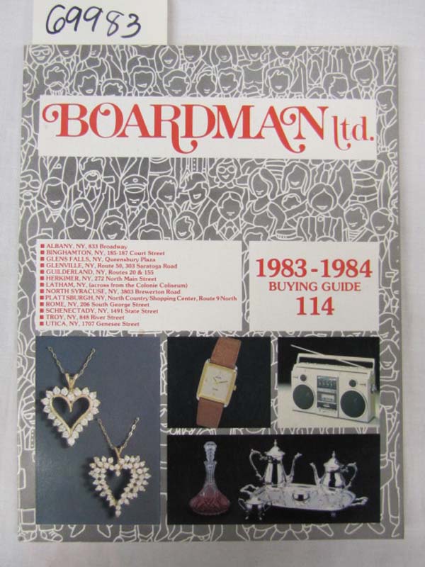 Boardman Ltd.: Boardman Ltd. Buying Guide 1983-1984