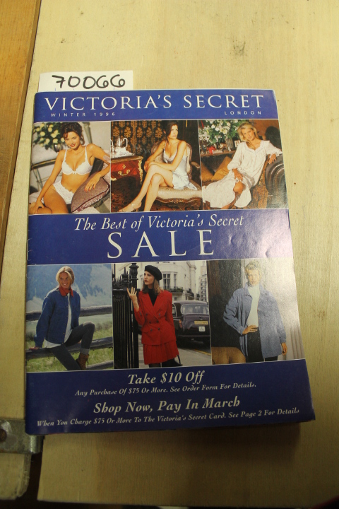 Victoria's Secret: Winter Catalog 1996 Victoria's Secret; London; The Best of...