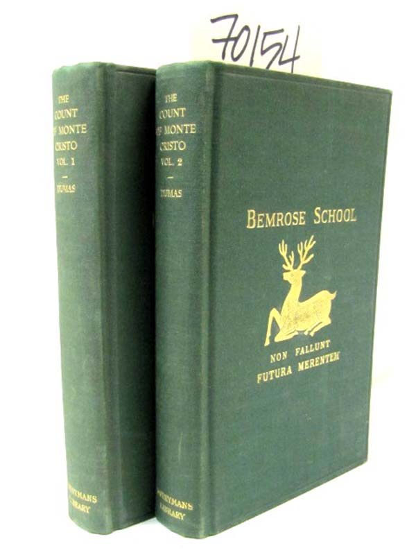 Dumas, Alexandre: Dumas The Count of Monte Cristo in 2 vols 1935