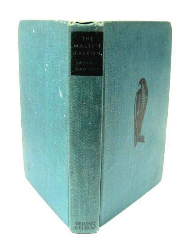 Hammett, Dashiell: The Maltese Falcon TURQUOISE COVER