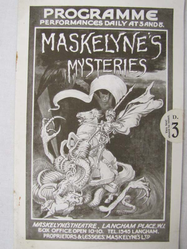 Maskelyne, Jasper, Neville Maskelyne...: Maskelynes Mysterious Hullo Maskelyn...