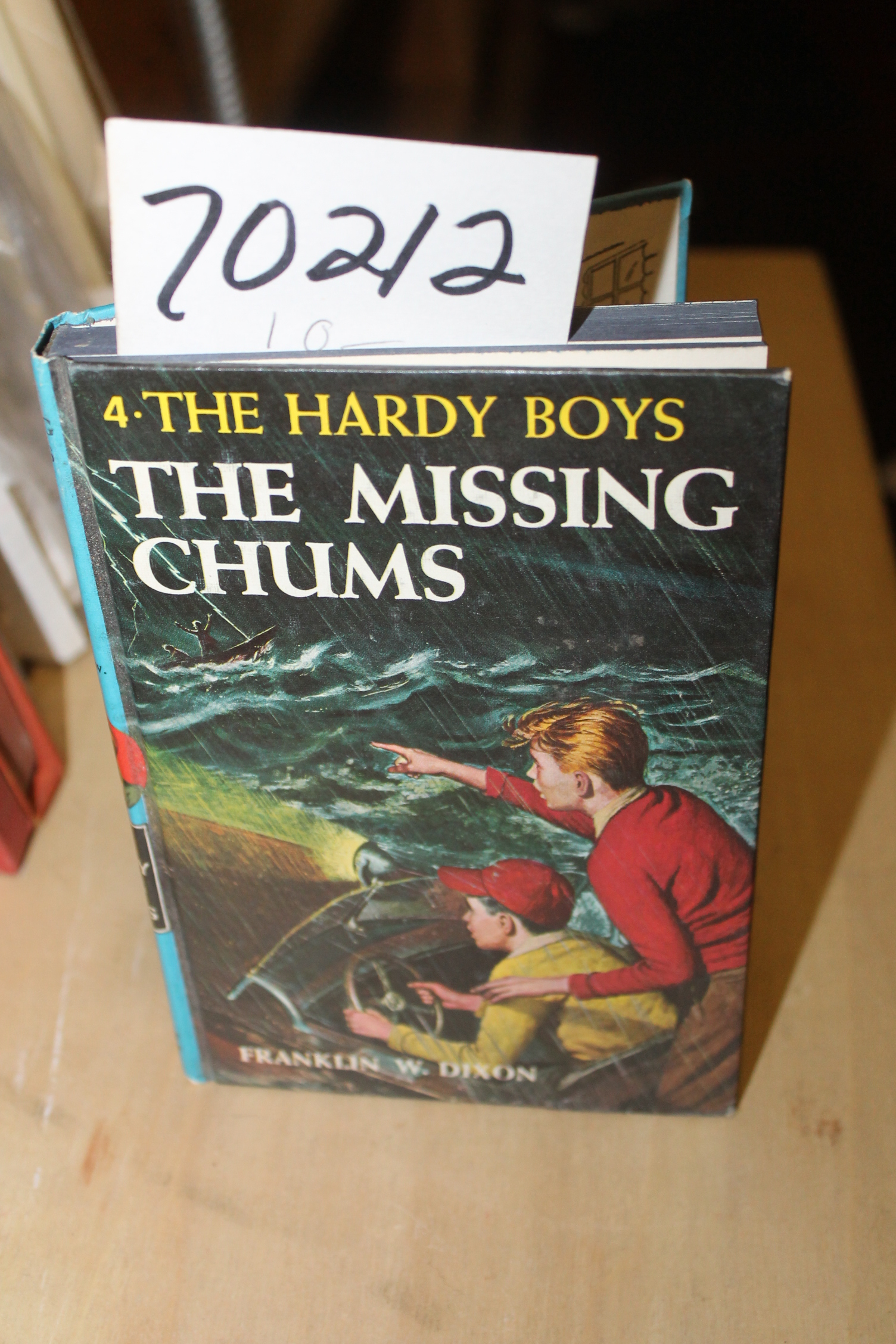Dixon, Franklin W: Missing Chums, Hardy Boys Mystery Stories