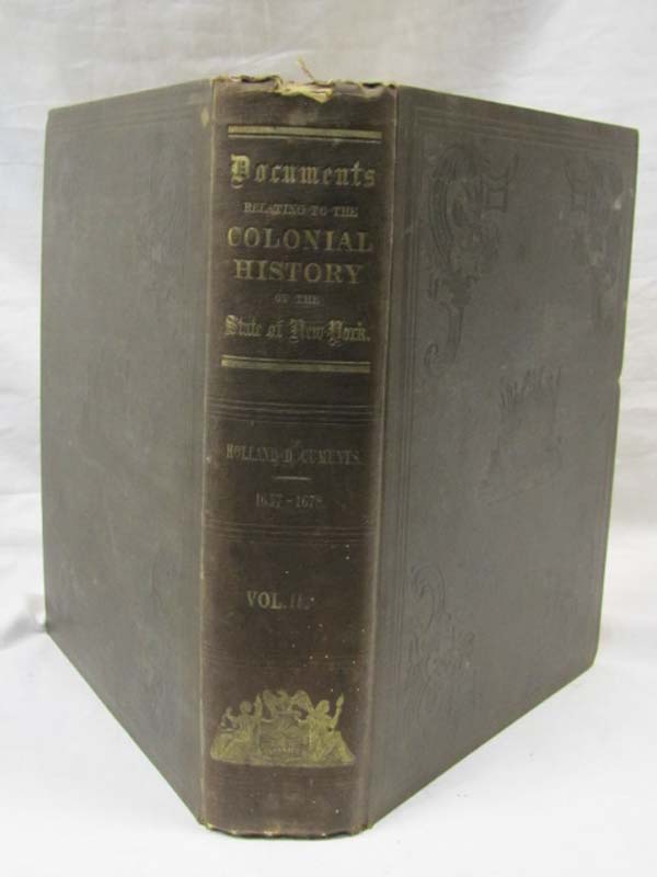 Brodhead, John Romeyn: Colonial History of the State of New York Volume 2