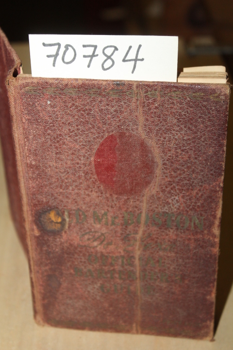 Cotton, Leo: Old Mr. Boston De Luxe Official Bartender's Guide